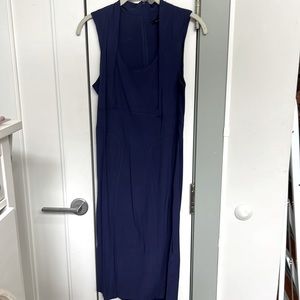 French Connection Blue MIDI dress